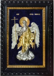 Икона Ангел-Хранитель под стеклом 32 х 39 см