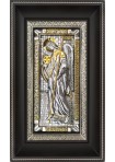 Икона Архангела Гавриила на металлической подложке 17 х 28 см