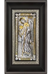 Икона Архангела Гавриила на металлической подложке 17 х 28 см