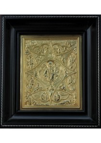 Икона Божией Матери «Неопалимая Купина» 16,5 х 19 см