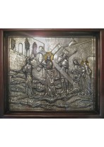 Икона «Несение Креста» 58 х 66 см