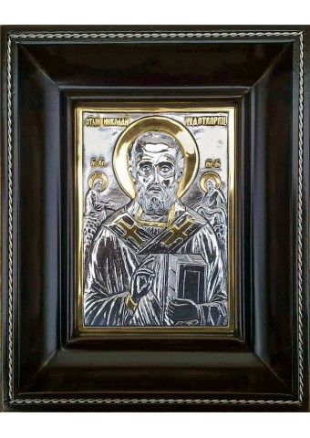 Икона святого Николая Чудотворца 14 х 17,5 см
