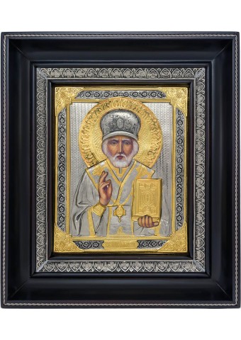 Икона святого Николая Чудотворца 23,5 х 27 см