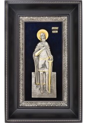 Икона святого Александра Невского 18,5 х 29 см