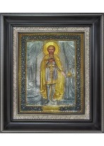Икона Святого благоверного князя Александра Невского 26,5 х 31 см