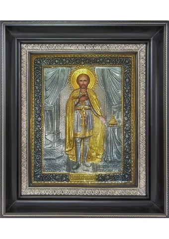 Икона Святого благоверного князя Александра Невского 26,5 х 31 см