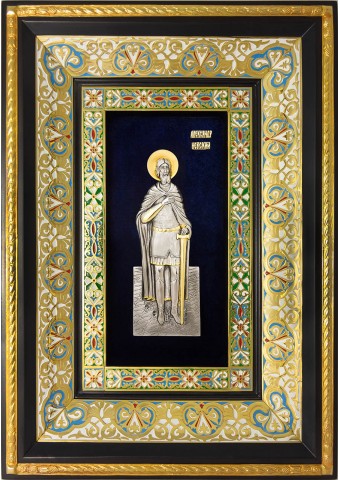 Икона святого Александра Невского 29 х 40,5 см