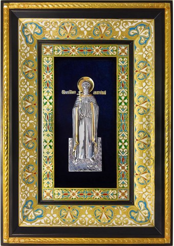 Ростовая икона святого мученика Анатолия Никодимийского 29 х 40,5 см