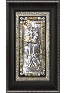 Икона святого апостола Павла на металлической подложке 17 х 28 см