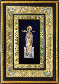 Ростовая икона святого Евгения Херсонесского 29 х 40,5 см