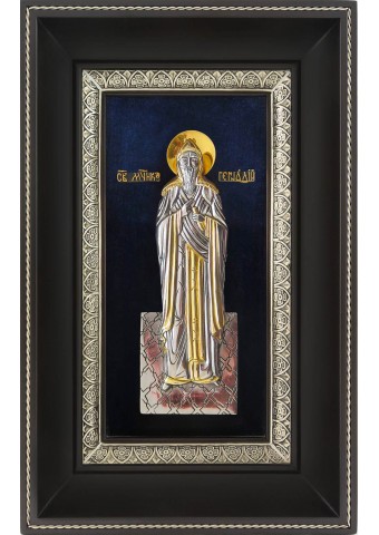 Икона святого Геннадия Костромского 18,5 х 29 см