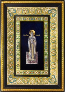 Ростовая икона святого Геннадия Костромского 29 х 40,5 см