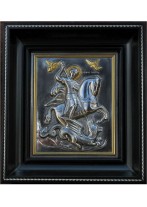 Икона святого Георгия Победоносца 16,5 х 19 см