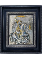 Икона святого великомученика Георгия Победоносца 24 х 28 см