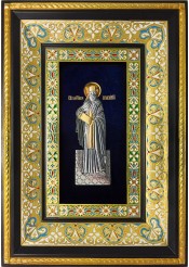 Ростовая икона святого Григория Константинопольского 29 х 40,5 см