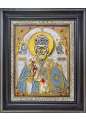 Икона святого Николая Чудотворца (Угодника) 34 х 42 см