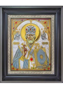 Икона святого Николая Чудотворца (Угодника) 34 х 42 см
