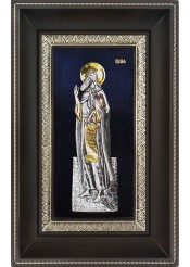 Икона святого пророка Илии в деревянной рамке 18,5 х 29 см