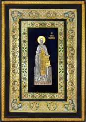 Ростовая икона святого Сергия Радонежского 29 х 40,5 см