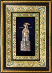 Ростовая икона святого Валерия Севастийского 29 х 40,5 см