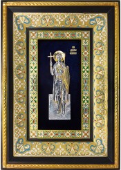 Ростовая икона святого великомученика Димитрия Солунского 29 х 40,5 см