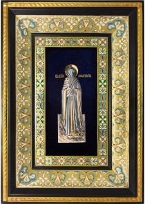 Ростовая икона святой великомученицы Анастасии Узорешительницы 29 х 40,5 см