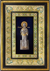 Ростовая икона святой мученицы Галины Коринфской 29 х 40,5 см
