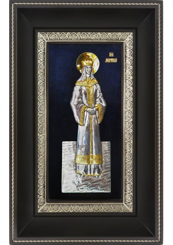 Икона святой мученицы Людмилы Чешской 18,5 х 29 см