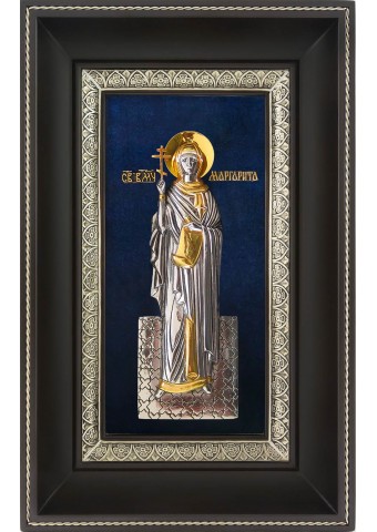 Икона святой великомученицы Маргариты (Марины) Антиохийской 18,5 х 29 см