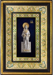 Ростовая икона святой мученицы Наталии Никомидийской 29 х 40,5 см
