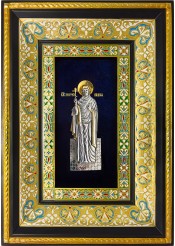 Ростовая икона святой мученицы Лидии Иллирийской 29 х 40,5 см