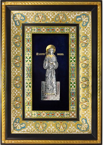 Ростовая икона святой мученицы Любови Римской 29 х 40,5 см