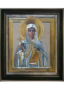 Икона святой великомученицы Параскевы Пятницы 36,5 х 41 см