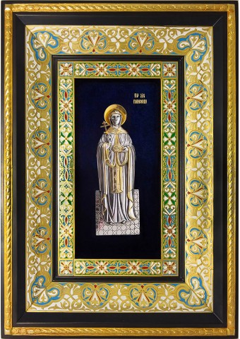 Ростовая икона святой преподобномученицы Параскевы Римской 29 х 40,5 см