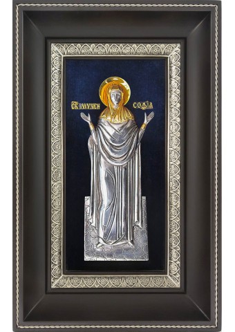 Икона святой мученицы Софии Римской 18,5 х 29 см