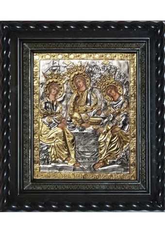 Икона «Святая Троица» под стеклом 28 х 32 см
