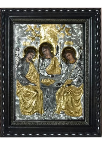 Икона «Святая Троица» под стеклом 33 х 41 см
