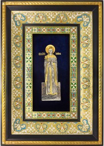 Ростовая икона святой великомученицы Ирины Македонской 29 х 40,5 см