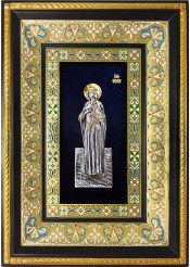 Ростовая икона святой великомученицы Варвары 29 х 40,5 см