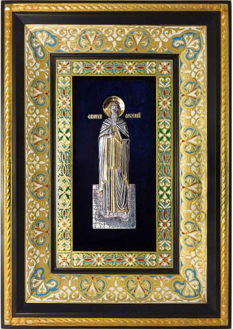 Ростовая икона святого Арсения Великого 29 х 40,5 см
