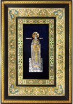 Ростовая икона святого благоверного князя Олега Брянского 29 х 40,5 см