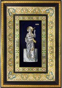Ростовая икона святого царя Давида Псалмопевца 29 х 40,5 см