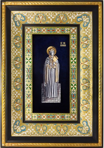 Ростовая икона святой великомученицы Параскевы Пятницы 29 х 40,5 см