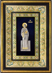 Ростовая икона святого великомученика Пантелеимона 29 х 40,5 см