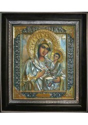 Тихвинская икона Пресвятой Богородицы 31 х 35 см